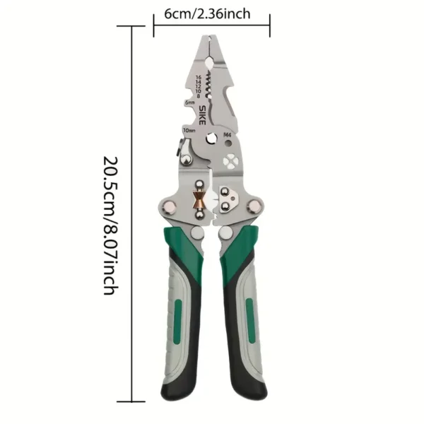 Collapsible Electrician's Wire Stripper
