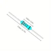 300pcs 1/4W Metal Film Resistor Assortment Kit