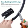 6M Flexible Split Loom Tubing Cable Organizer 7mm