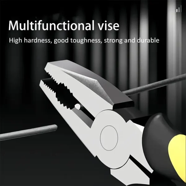 3pcs Industrial-Grade Steel Pliers Set