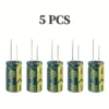 5pcs High Frequency Aluminum Electrolytic Capacitors