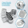 Stainless Steel Rigid Pipe Clamps
