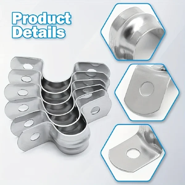 Stainless Steel Rigid Pipe Clamps