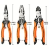 3pcs DESHIL Wire Stripper Pliers Set