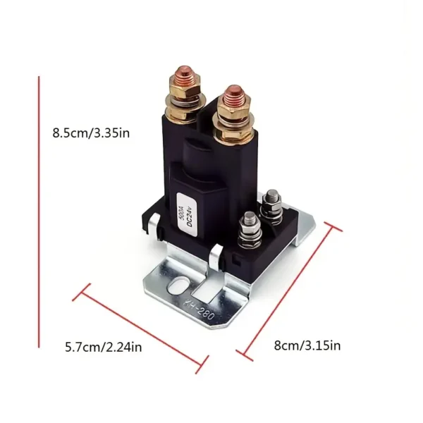 1pc Car Starter Relay 12V/24V 500A