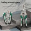 Collapsible Electrician's Wire Stripper