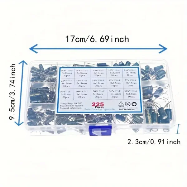 e02fe015-3a0b-4c91-bc25-f61a2e2ffb5c High Frequency Aluminum Capacitor Kit